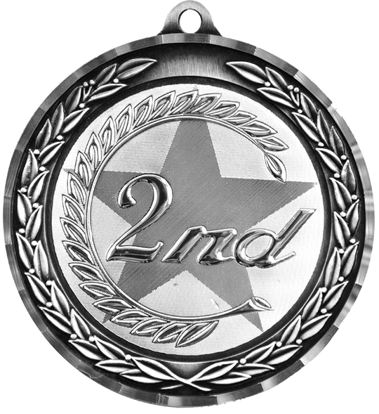 Diamond Cut 2nd Place Medal