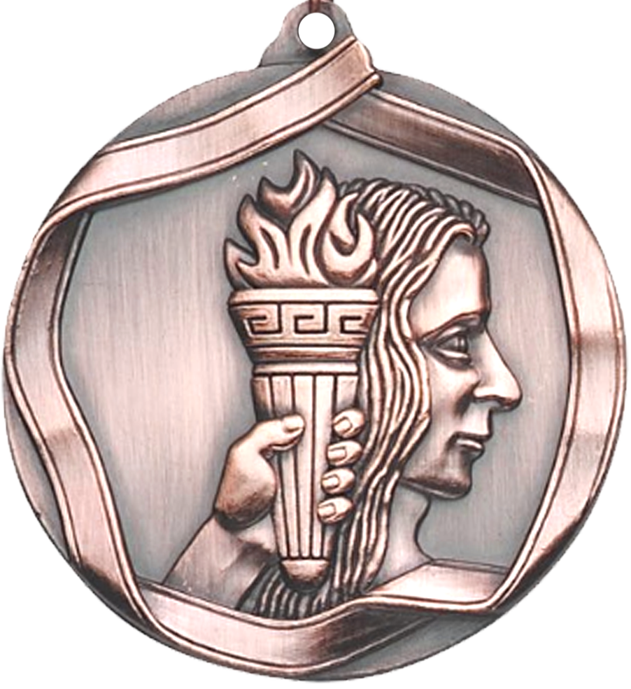 Bronze Die Cast Achievement Medal