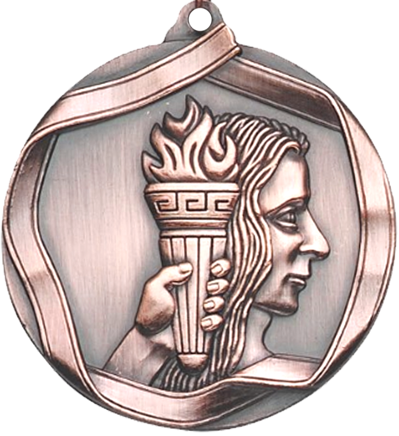 Bronze Die Cast Achievement Medal
