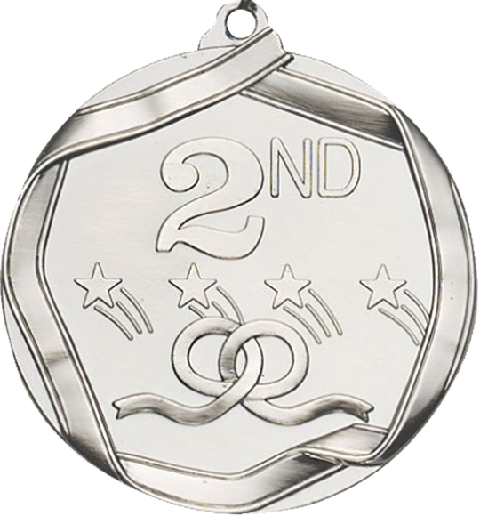 Die Cast 2nd Place Medal