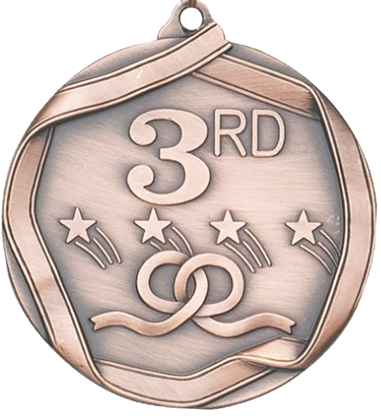 Die Cast 3rd Place Medal