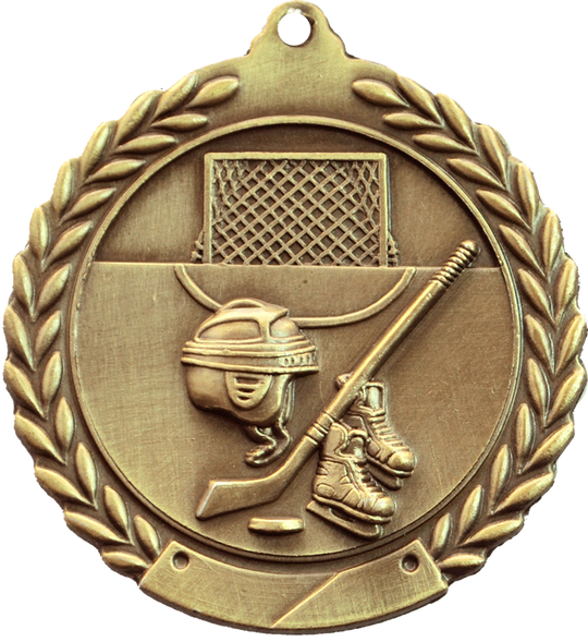 Wreath Hockey Medal