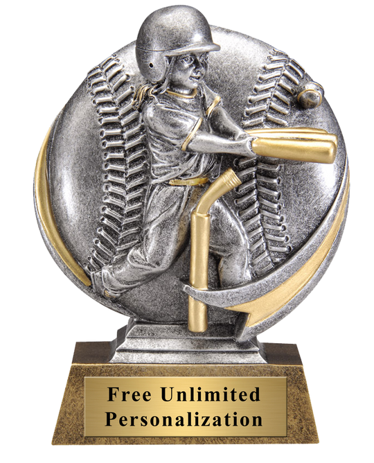 Girl TBall Motion Extreme Trophy