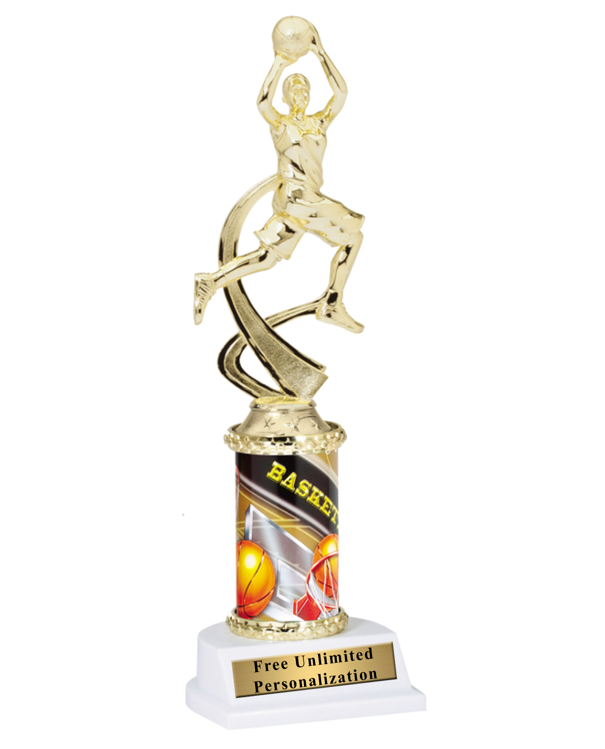 Motion Basketball Column Trophy – Female