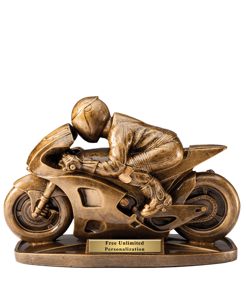Motorcycle Speed Racing Trophy