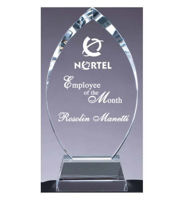 Cascade Custom Crystal Award