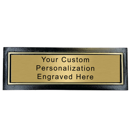 Gold Outdoor Bench Plaque