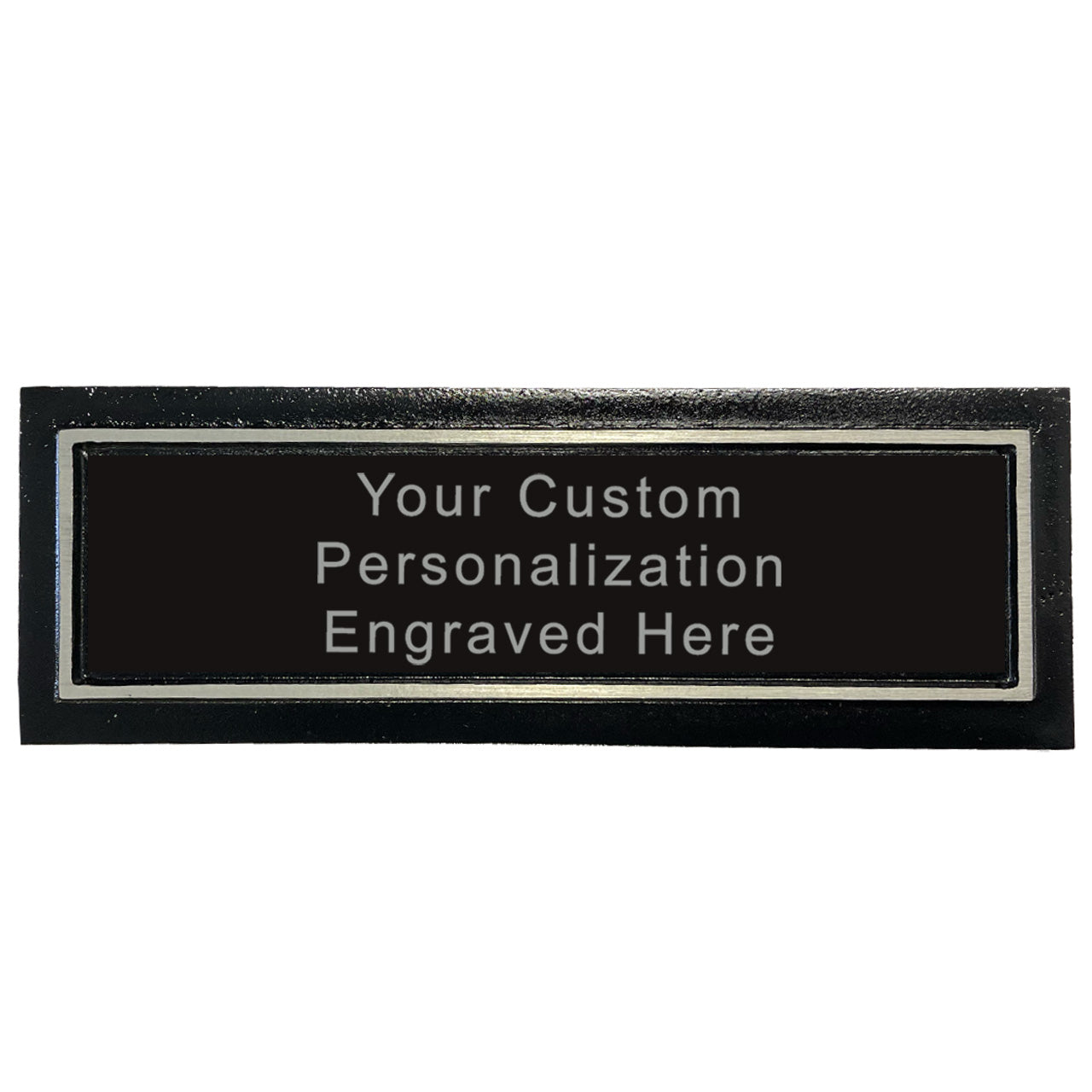 Silver Aluminum Plaque