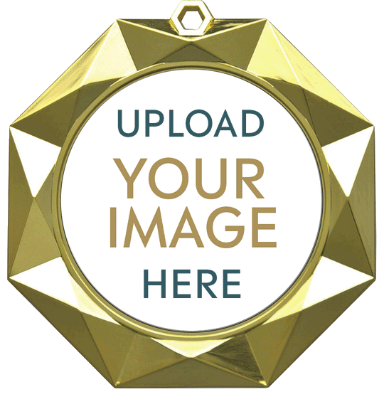 Octoblast Custom Insert Medal