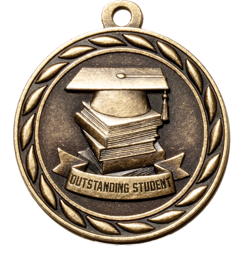 Gold Scholastic Outstanding Student Medal