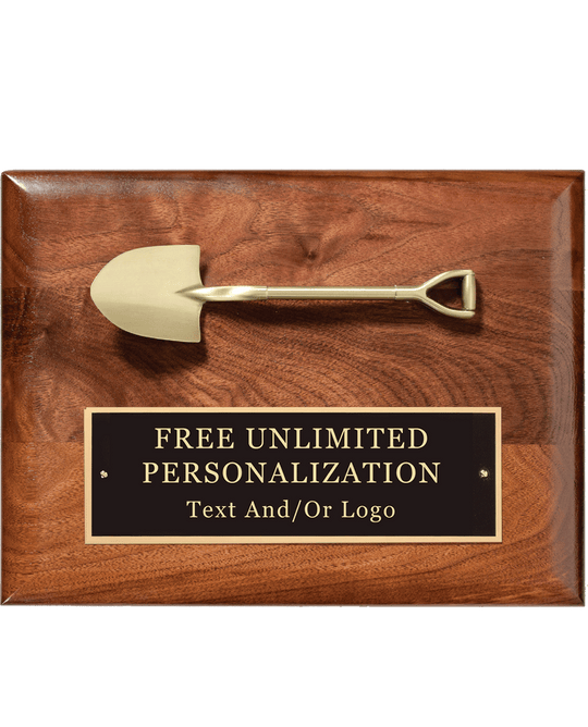 Mounted Groundbreaking Plaque