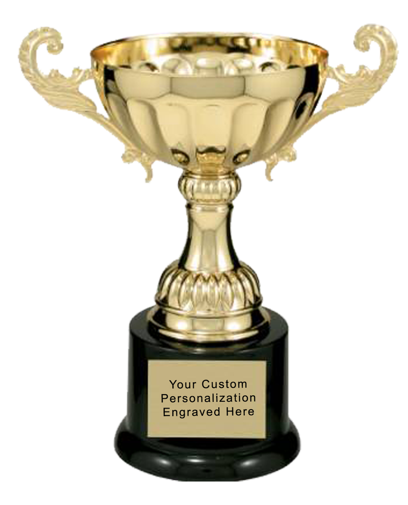 Elegant Gold Metal Cup Trophy