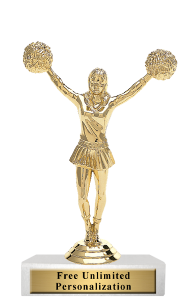 Participation Cheerleading Trophy