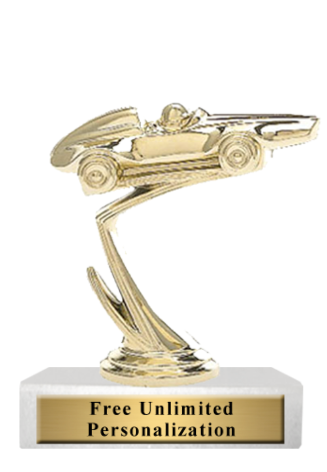Participation Pinewood Derby Trophy