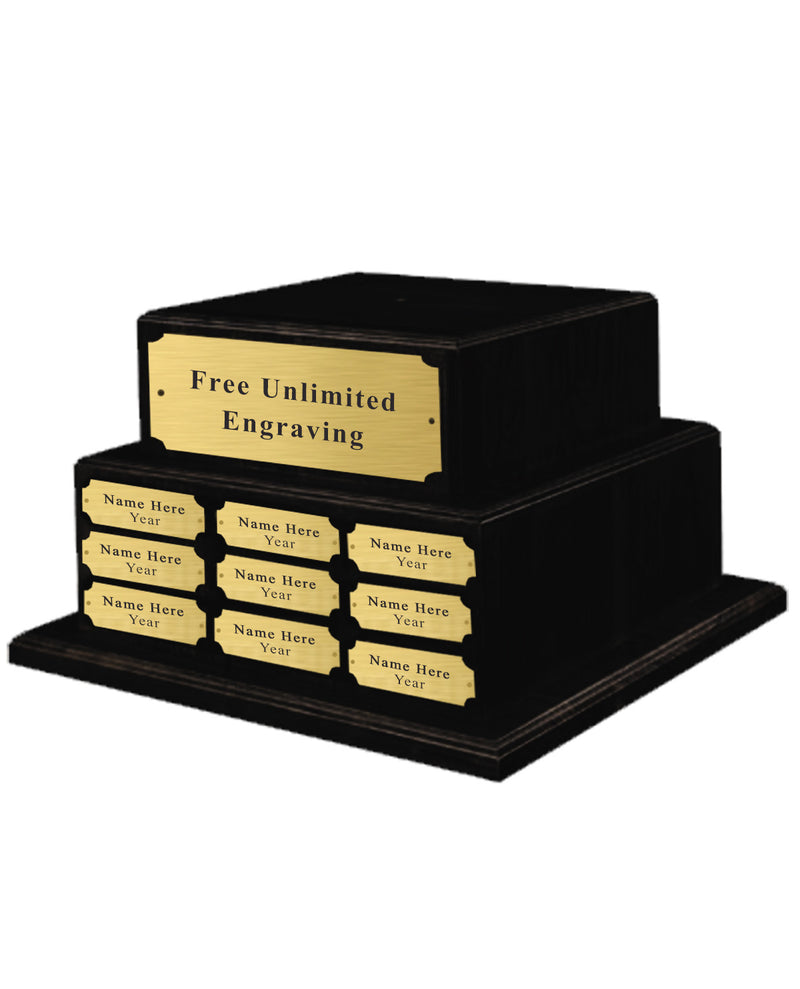 Black Perpetual Base With Gold Plates