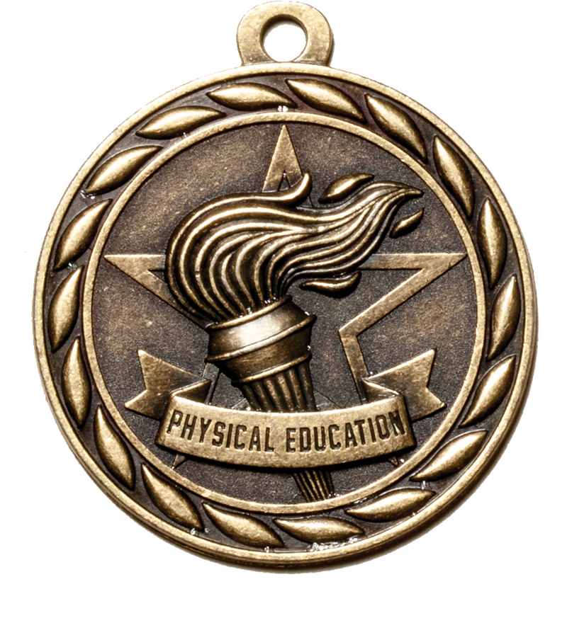 Gold Scholastic P.E. Medal