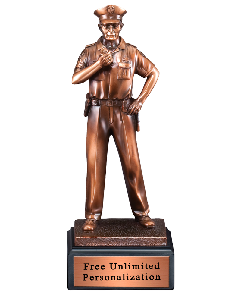 Police Officer Hero Sculpture Award