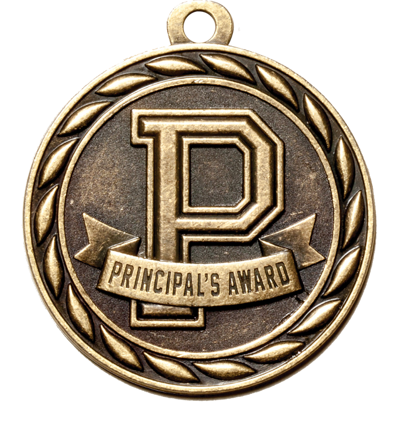 Gold Scholastic Principal's Award Medal