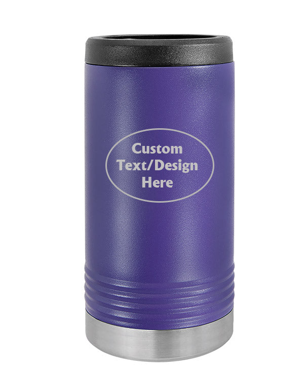 Purple Custom Insulated SLIM Can Holder