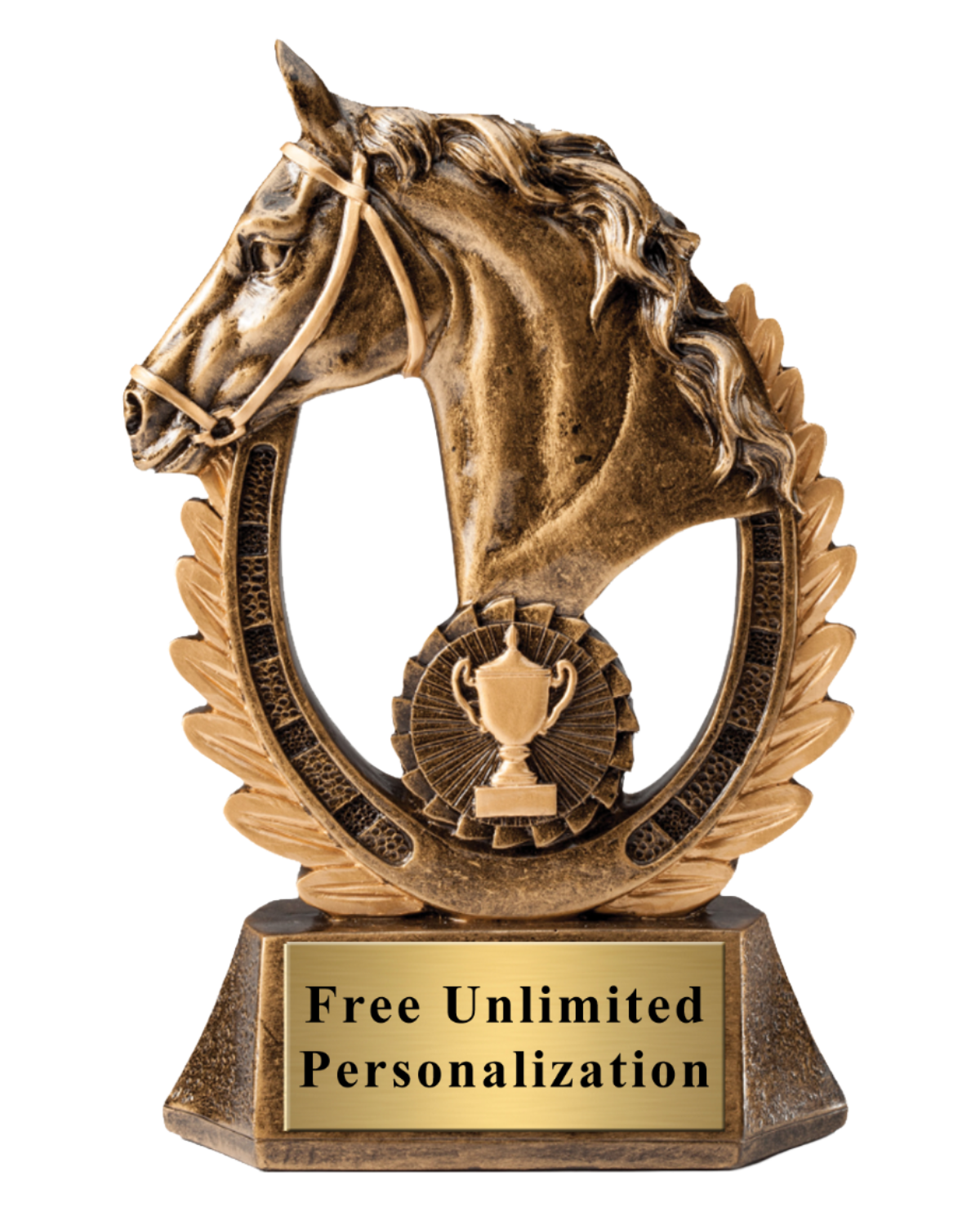 Horse Wreath Cup Trophy