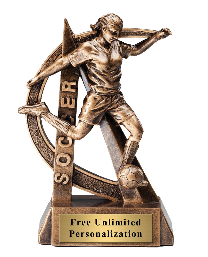 Ultra Action Soccer Female Trophy