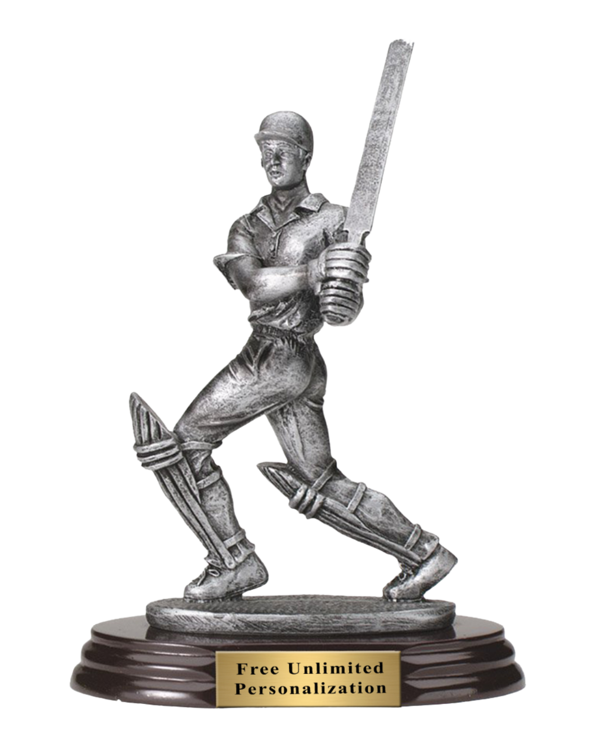 Pewter Finish Cricket Trophy