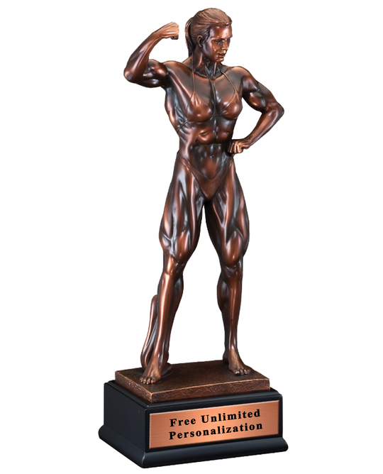 Bodybuilding Strong Woman Champion Trophy