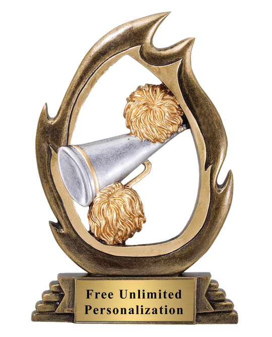 Flame Cheer Trophy