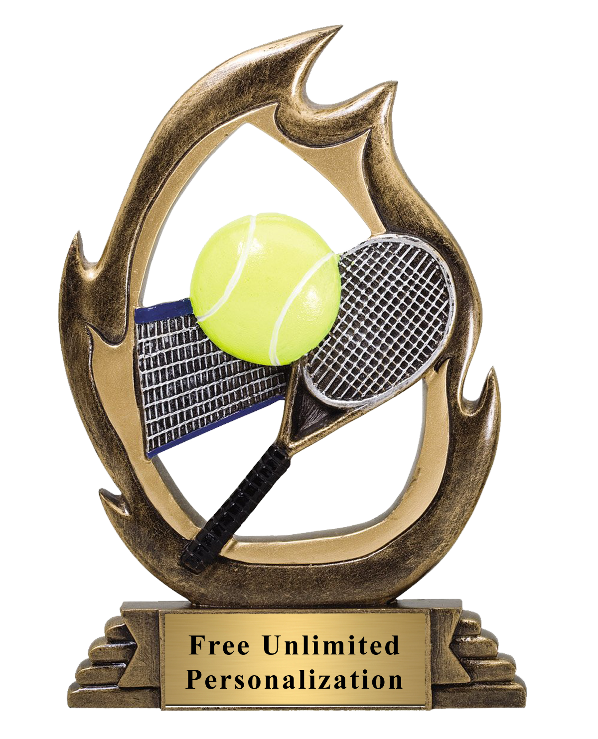 Flame Tennis Trophy