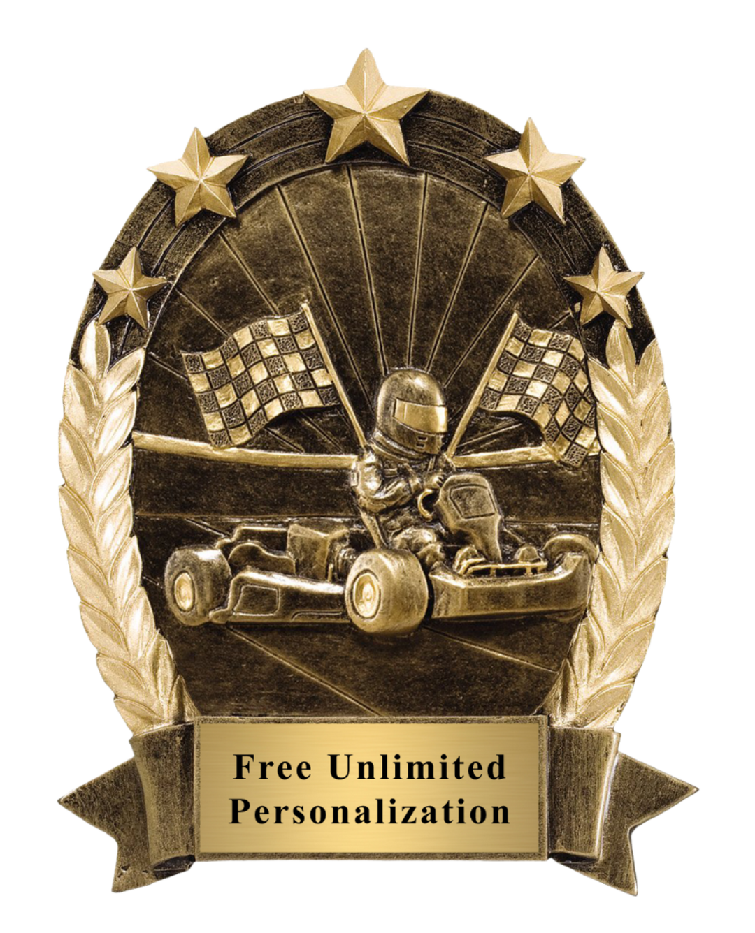 Buy Go Kart Racing Trophies, Medal and Awards Online at K2Awards.com