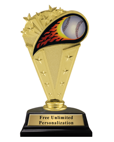 Victory Flame Baseball Trophy RP89
