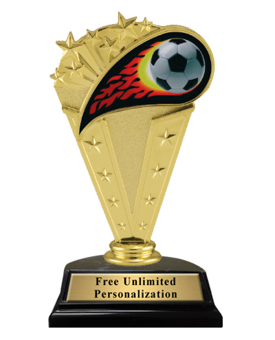 Victory Flame Soccer Trophy RP89