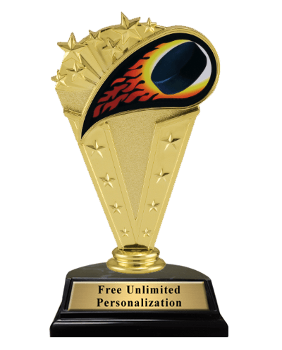 Victory Flame Hockey Trophy