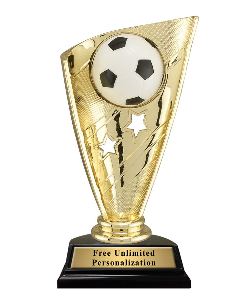 Star Banner Soccer Trophy
