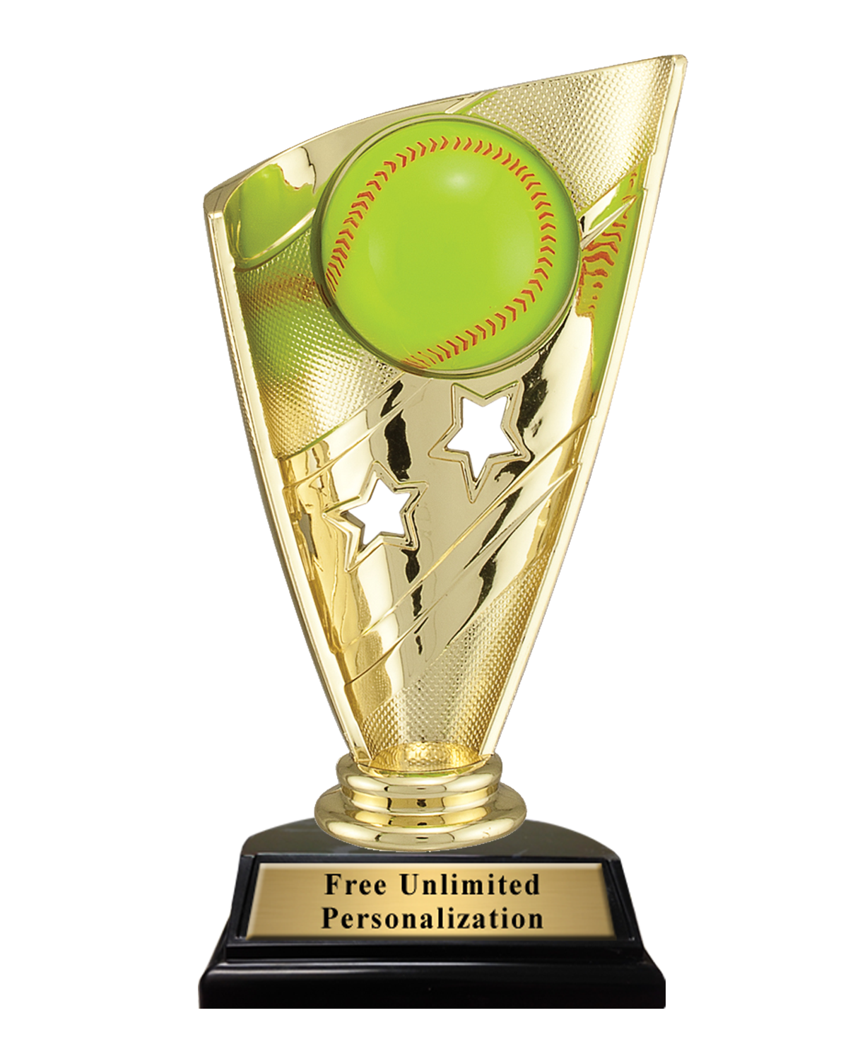 Star Banner Softball Trophy