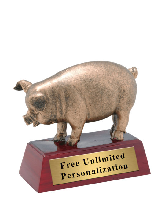 Resin Pig Trophy