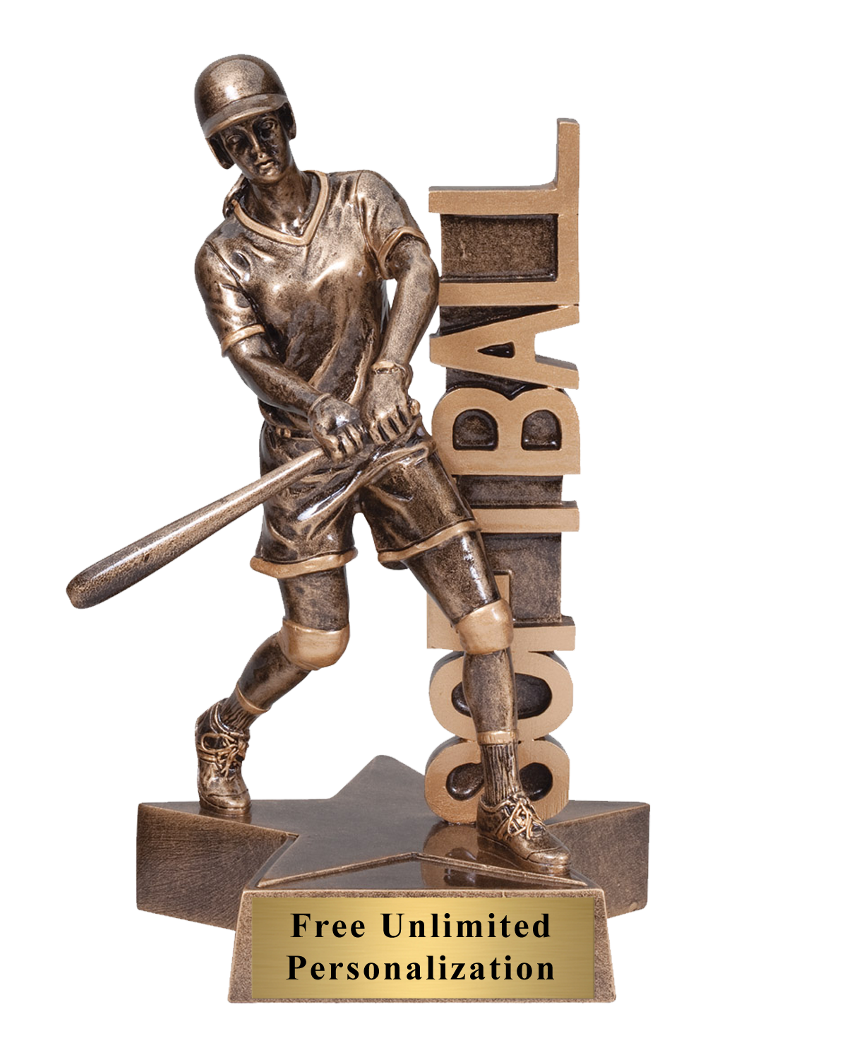 Billboard Softball Trophy - Female