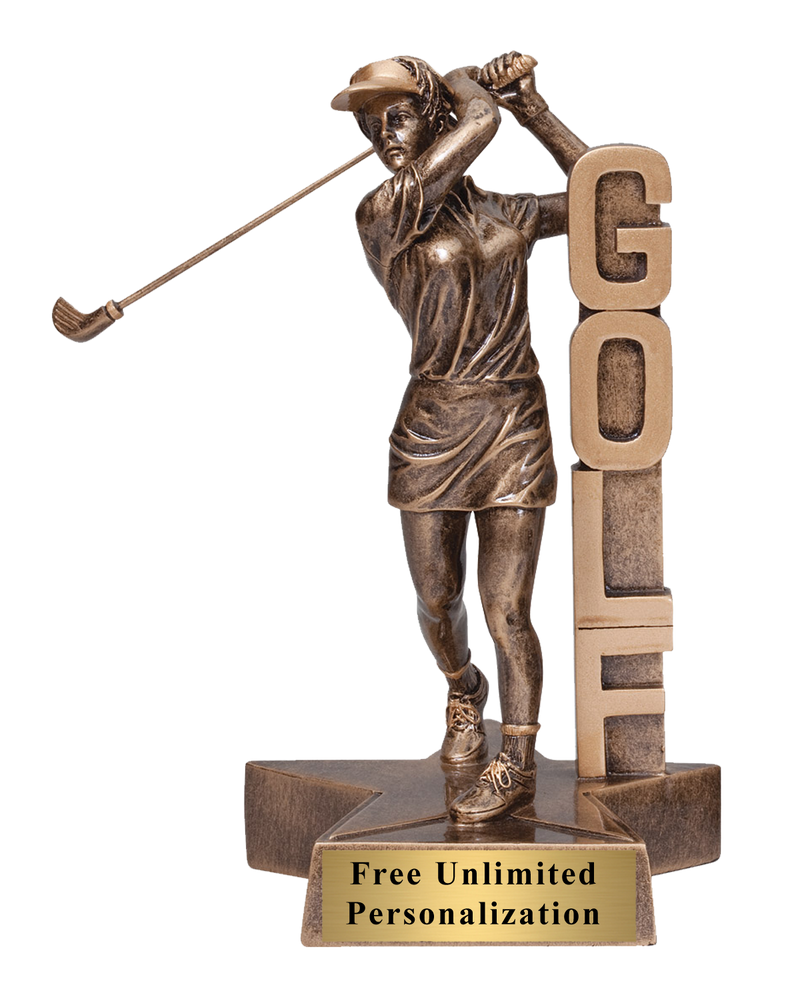 Billboard Golf Trophy - Female