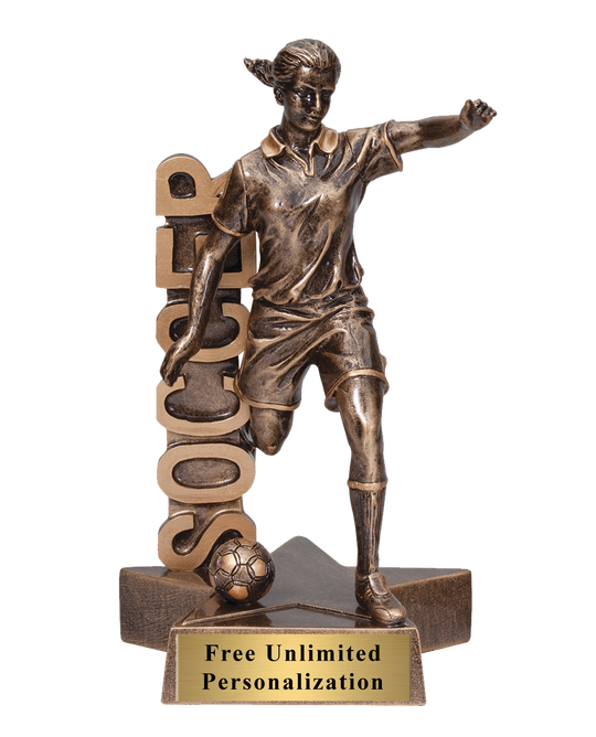 Billboard Soccer Trophy - Female