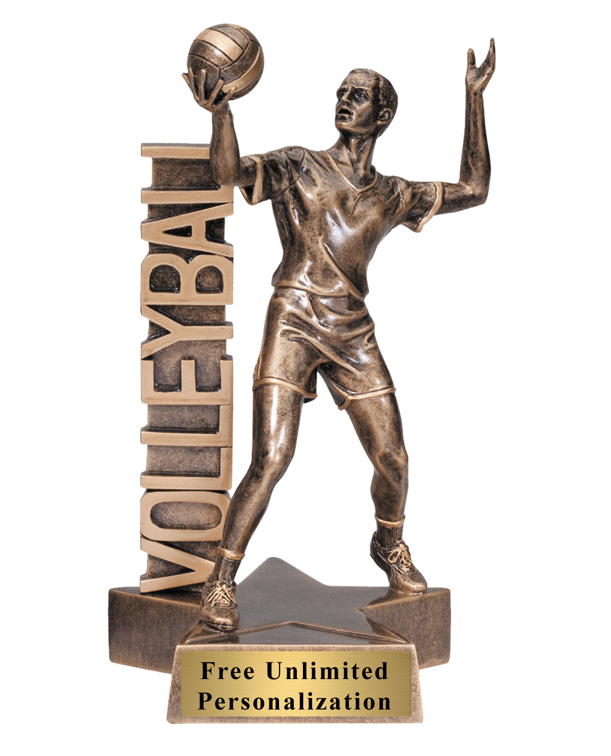 Billboard Volleyball Trophy - Male