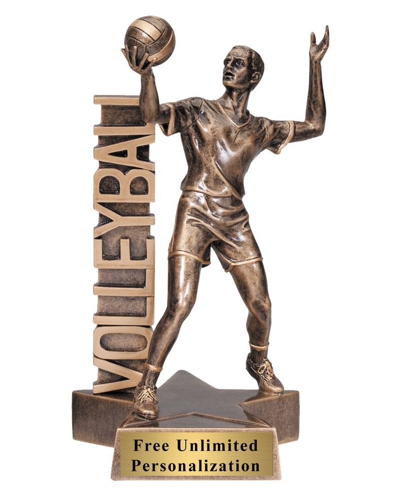 Billboard Volleyball Trophy - Male