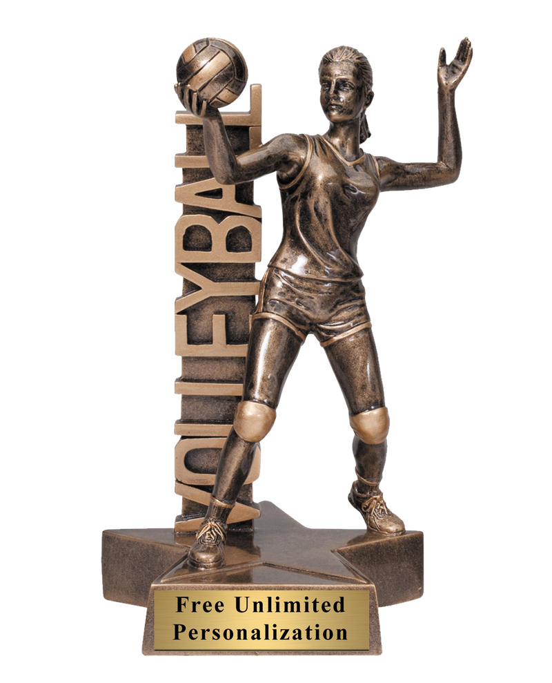Billboard Volleyball Trophy - Female
