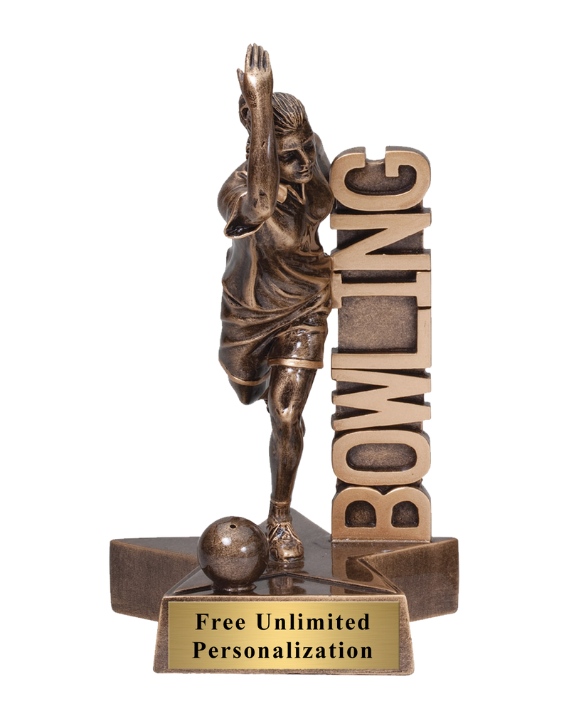 Billboard Bowling Trophy – Female