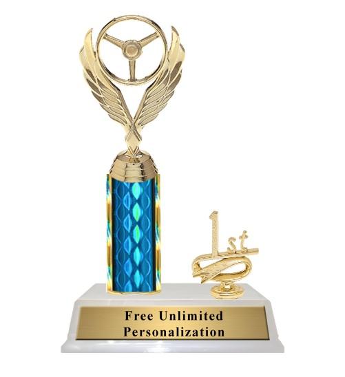 Racing Column Trophy With Trim