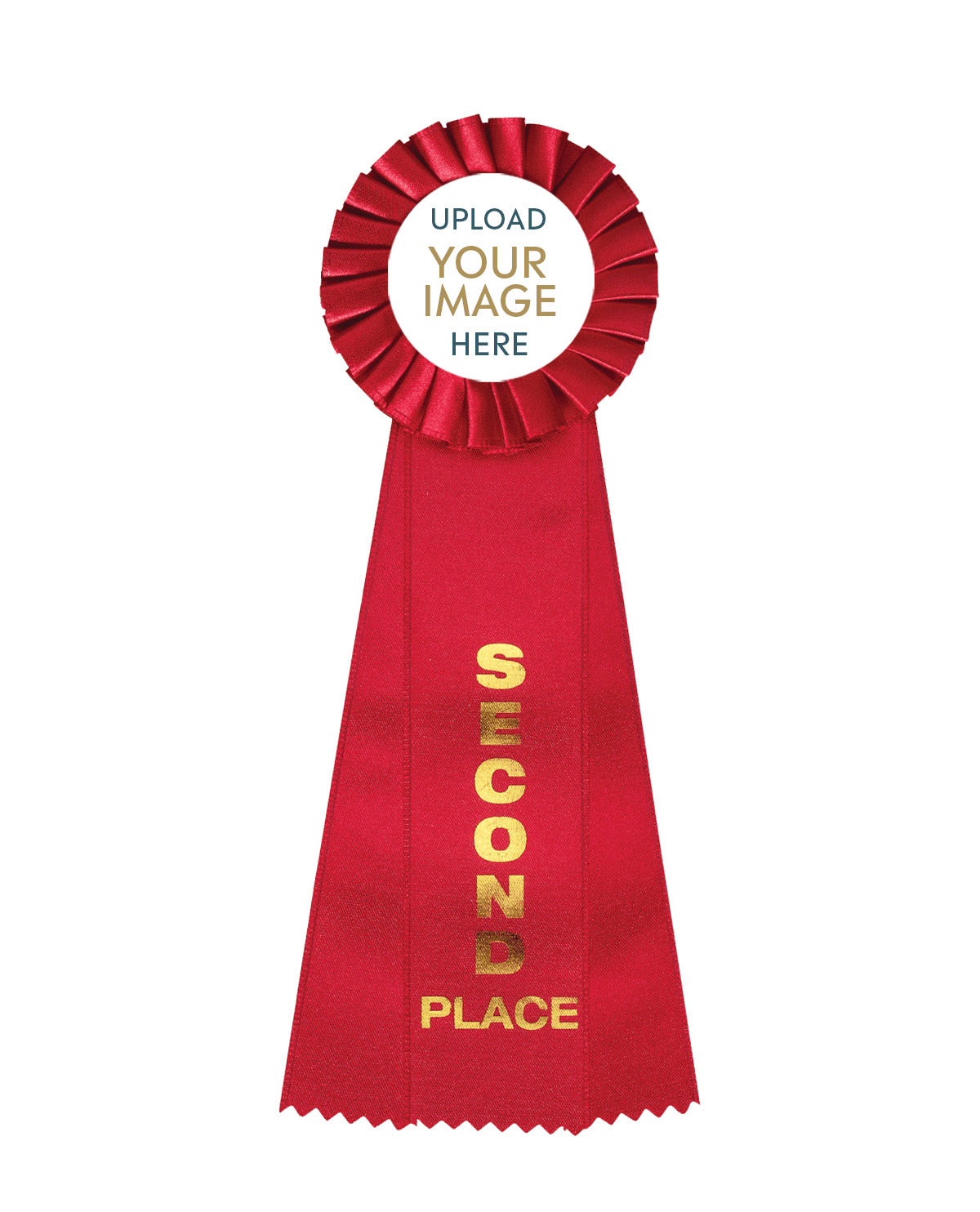 2nd Place Custom Rosette Ribbons