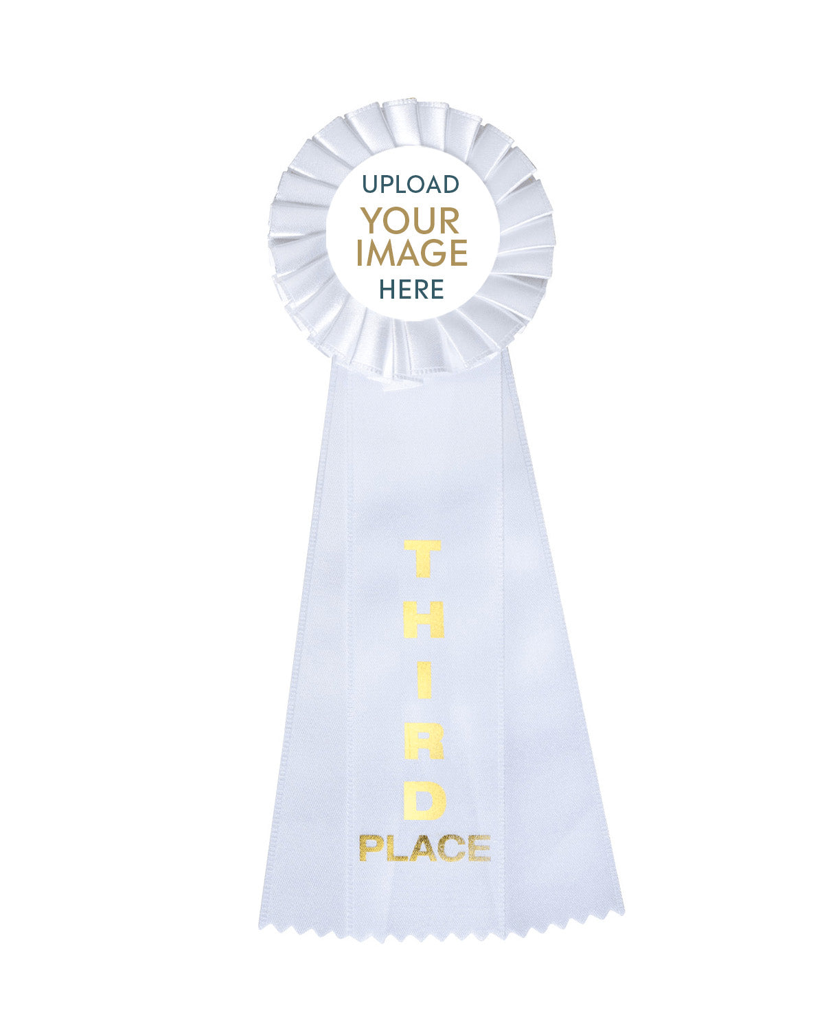 3rd Place Custom Rosette Ribbons