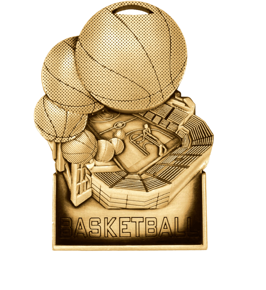 Stand Up Basketball Medal