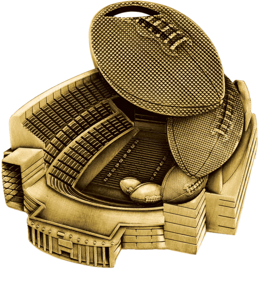 Stadium Football Medal