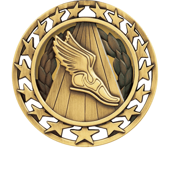 Star Circle Track Medal