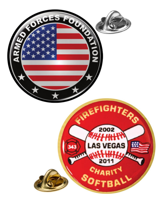 Custom Circle Lapel Pin